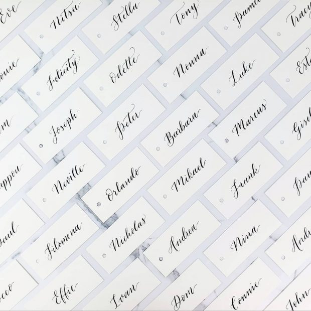 Bespoke Stationery - Name Tags Place Cards